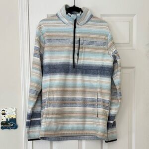 Billabong Men’s Boundary Mockneck Fleece Pullover Quarter Zip Adventure Division